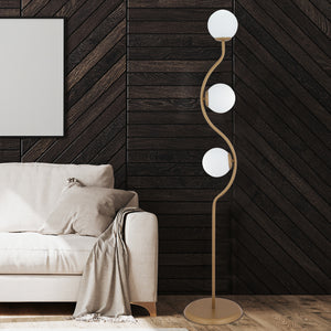 Lampader HubRom, JAVED 3959-03-FR 30x155 cm 3xE27-60W Antiq