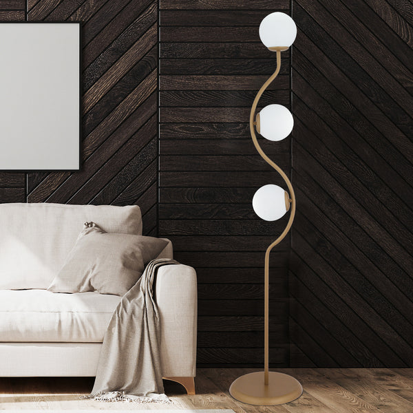 Lampader HubRom, JAVED 3959-03-FR 30x155 cm 3xE27-60W Antiq