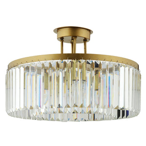 Lustra Cristal HubRom, KANVAS 3450-08-FR 45x70 / 8xE14-40W Antiq