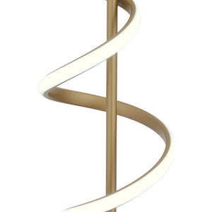 Veioza Led HubRom, LEATRICE 3980-1T-FR 21x49 cm 20 W Antiq