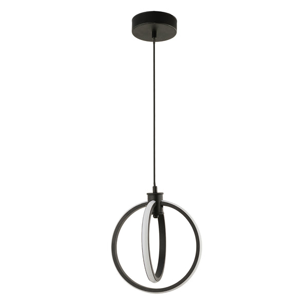 Lustra Led HubRom, LINUX Negru 3761-01-BL 25x90 cm 34 W / Lumina Calda,Rece,Neutra 0