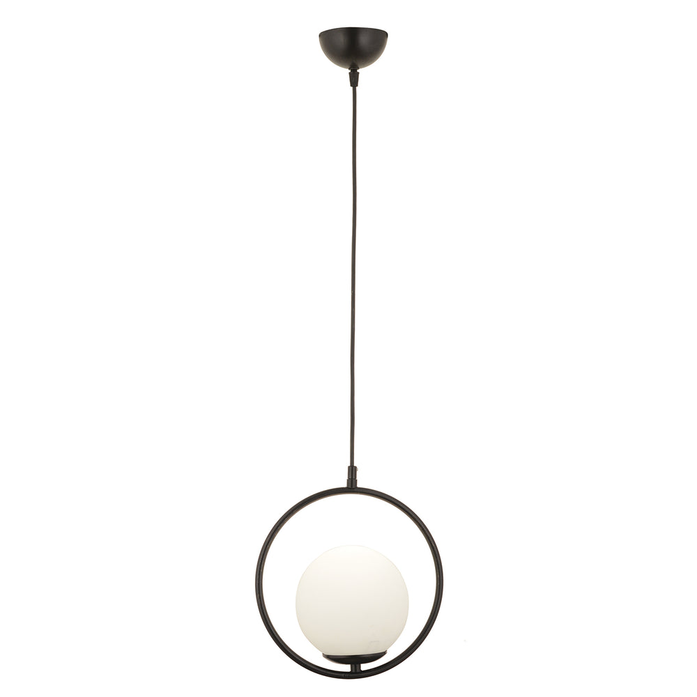 Lustra HubRom, LUIS 3538-01-BL 25x74 cm 1xE27-60W Negru