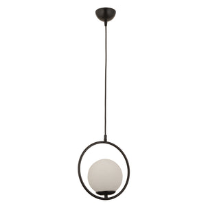 Lustra HubRom, LUIS 3538-01-BL 25x74 cm 1xE27-60W Negru