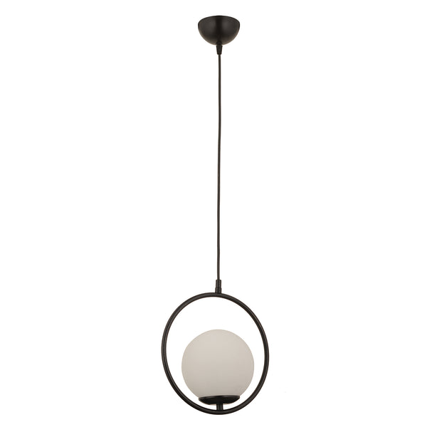 Lustra HubRom, LUIS 3538-01-BL 25x74 cm 1xE27-60W Negru