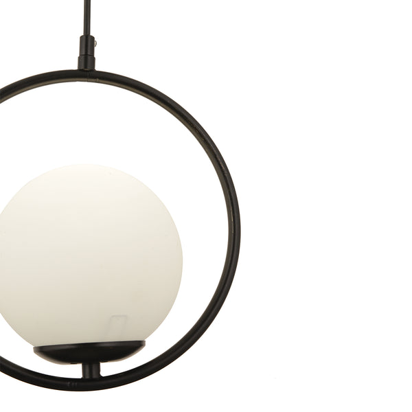 Lustra HubRom, LUIS 3538-01-BL 25x74 cm 1xE27-60W Negru