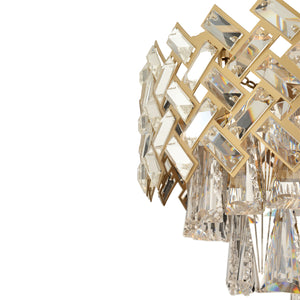 Lustra Cristal HubRom, MELINA 3854-06-FR 53x70 cm 10xE14-40W Antiq