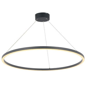 Lustra Led HubRom, MERA Antracit 50100-1215-96 100x100xHmax100-120 cm Lumina Calda,Rece,Neutra