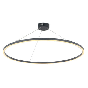 Lustra Led HubRom, MERA Antracit 50120-1215-96 120x120xHmax100-120 cm Lumina Calda,Rece,Neutra