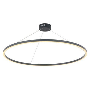 Lustra Led HubRom, MERA Antracit 50120-1215-96 120x120xHmax100-120 cm Lumina Calda,Rece,Neutra