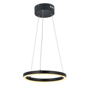 Lustra Led HubRom, MERA Negru 5030-1215-64 30x30xHmax100-120 cm Lumina Calda,Rece,Neutra