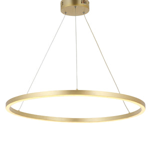 Lustra Led HubRom, MERA Auriu 5070-1215-63 70x70xHmax100-120 cm Lumina Calda,Rece,Neutra