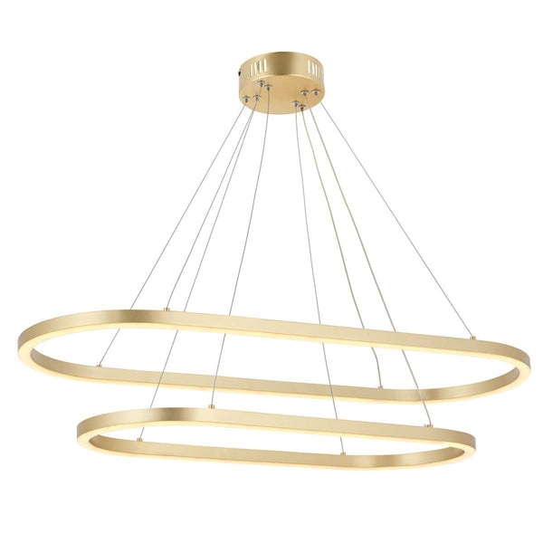 Lustra Led HubRom, MERA Auriu 5402-1215-63 90x35xHmax35-120 cm Lumina Calda,Rece,Neutra