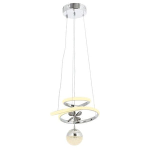 Lustra Led HubRom, MILA Crom 5001-0372-51 35x25xHmax85 cm Lumina Calda,Rece,Neutra