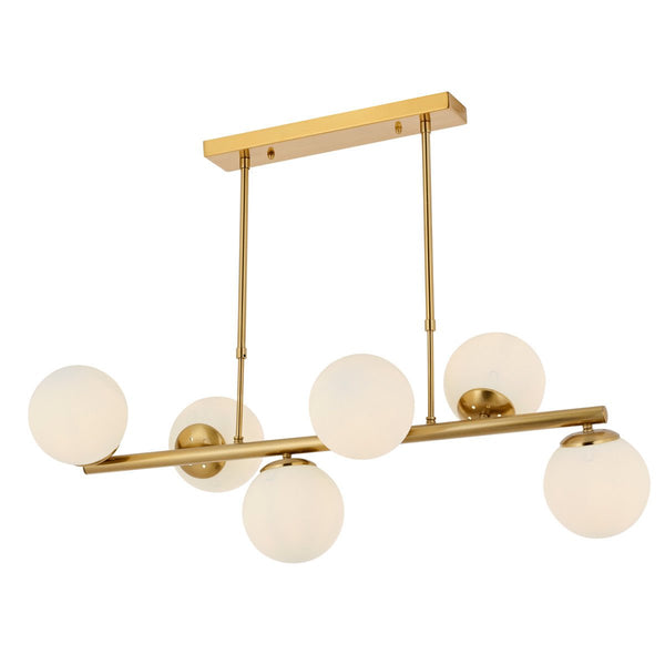 Lustra HubRom, MILAN 5406-1038-52 90x40xHmax-45-80 cm 6xE27-60WAntiq