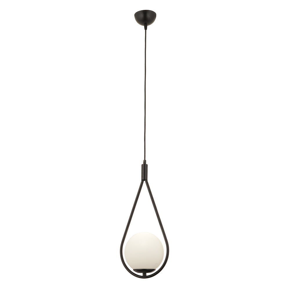 Lustra HubRom, MIRZA 3539-01-BL 20x100 cm 1xE27-60W Negru