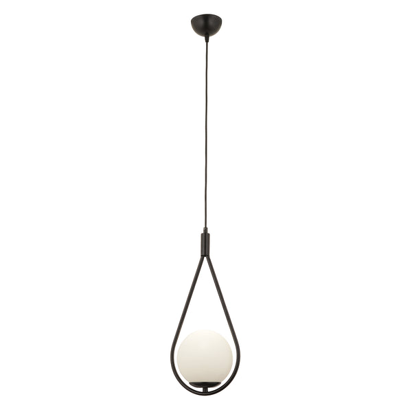 Lustra HubRom, MIRZA 3539-01-BL 20x100 cm 1xE27-60W Negru