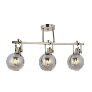 Lustra HubRom, PANGALTI 5403-1123-53 65x15xHmax40 cm 3xE27-60W Crom Satinat