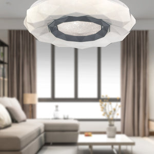 Plafonieara Led HubRom, PARIS 21041-40 40x40 cm 37 W Alb Lumina Calda,Rece,Neutra 0