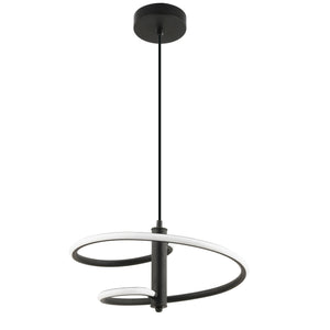 Lustra Led HubRom, PAROS Negru 3775-01-BL 25x90 cm 39 W / Lumina Calda,Rece,Neutra 0