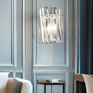 Aplica Cristal Hubrom, SAUCER 3963-02W-CH 24x30 cm 2xE14-40W Crom