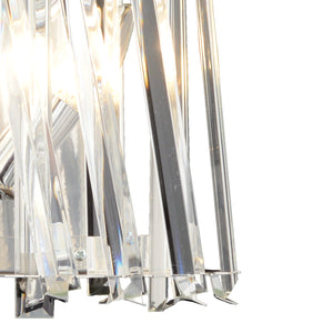 Aplica Cristal Hubrom, SAUCER 3963-02W-CH 24x30 cm 2xE14-40W Crom