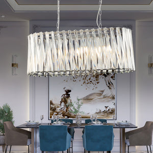 Lustra Cristal HubRom, SAUCER 3963-80-CH 82x88 cm 6xE14-40W Crom