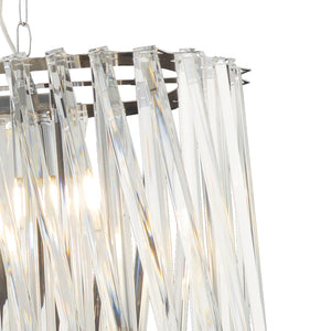 Lustra Cristal HubRom, SAUCER 3963-80-CH 82x88 cm 6xE14-40W Crom