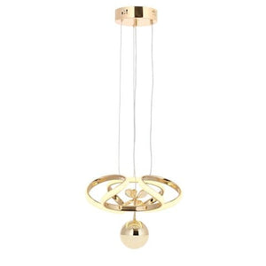 Lustra Led HubRom, SERA Auriu  5001-0371-54 35x25xHmax85 cm Lumina Calda,Rece,Neutra