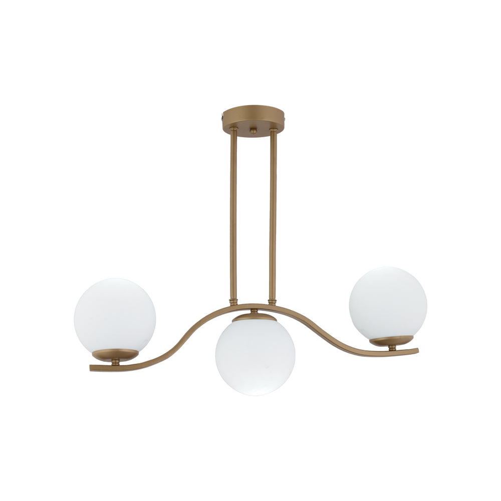 Lustra HubRom, SEVERUS 4017-03-FR 63x51 cm 3xE27-60W Antiq