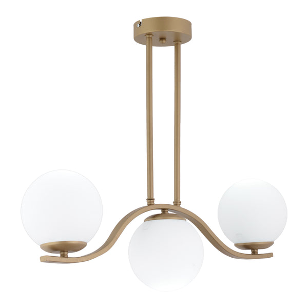 Lustra HubRom, SEVERUS 4017-03-FR 63x51 cm 3xE27-60W Antiq