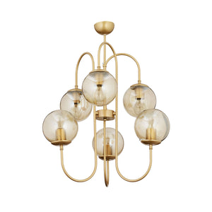 Lustra HubRom, SOSA 3558-06-FR 60x57 cm 6xE27-60W Antiq