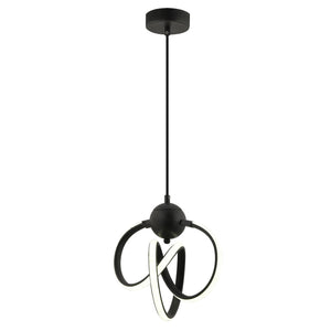 Lustra Led HubRom, STARK Negru 3768-01-BL-01 26x90 cm 35 W / Lumina Calda,Rece,Neutra 0