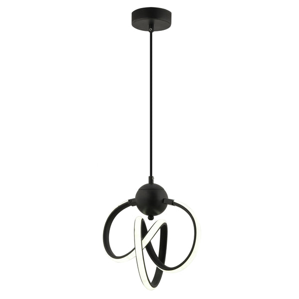 Lustra Led HubRom, STARK Negru 3768-01-BL-01 26x90 cm 35 W / Lumina Calda,Rece,Neutra 0