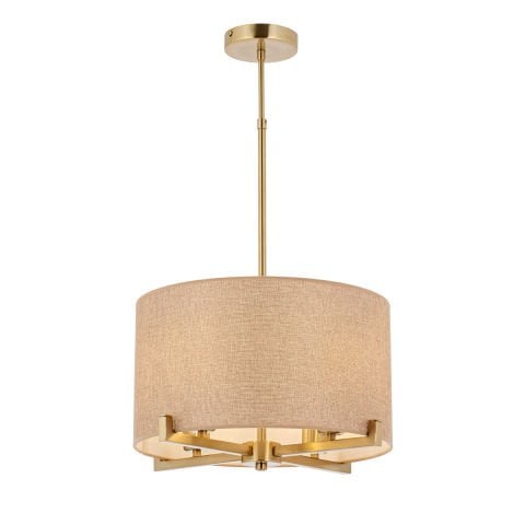 Lustra HubRom, TALIN 5004-6514-52 40x80xHmax85 cm 4xE14-40W Antiq