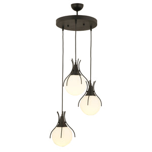 Lustra HubRom, TERRA 3759-03-BL 45x85 cm 3xE27-60W Negru