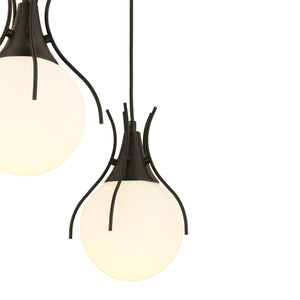 Lustra HubRom, TERRA 3759-03-BL 45x85 cm 3xE27-60W Negru