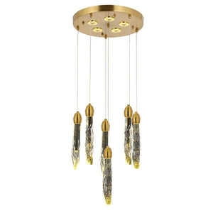 Lustra Led HubRom, TORTUM Antiq 5006-2994-52 35x35xHmax110 cm Lumina Calda,Rece,Neutra