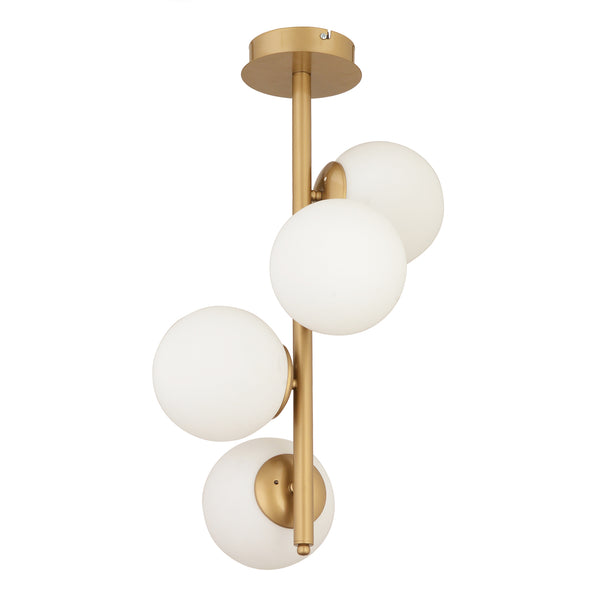 Lustra HubRom, UZEL 3588-04-FR 40x60 cm 4xE27-60W Antiq