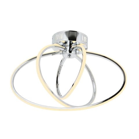 Plafoniera Led HubRom, VARNA Crom 5403-5086-51 48x33 cm 42 W / 4000 K Lumina Calda,Rece,Neutra