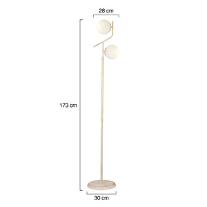 Lampader HubRom, VELAR 3674-01-WH 27x173 cm 1xE27-60W Alb
