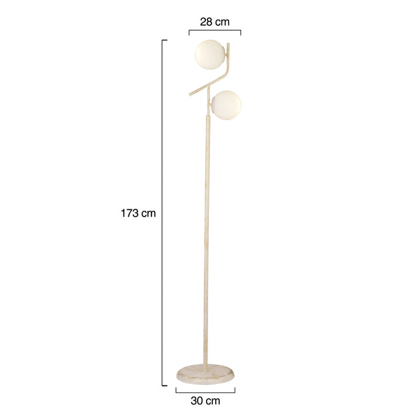 Lampader HubRom, VELAR 3674-01-WH 27x173 cm 1xE27-60W Alb