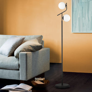 Lampader HubRom, VELAR 3674-01-BL 27x173 cm 1xE27-60W Negru