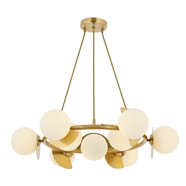 Lustra HubRom, VENUS 5009-7104-52 70x70xHmax100 cm 9xG9 Antiq