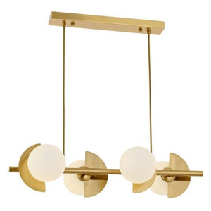 Lustra HubRom, VENUS 5404-7104-52 68x35xHmax100 cm 4xG10 Antiq