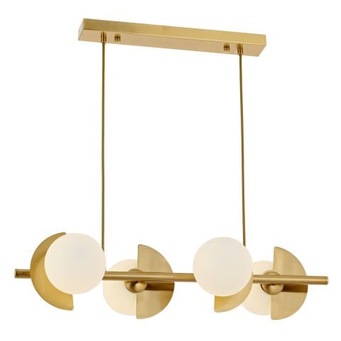 Lustra HubRom, VENUS 5404-7104-52 68x35xHmax100 cm 4xG10 Antiq