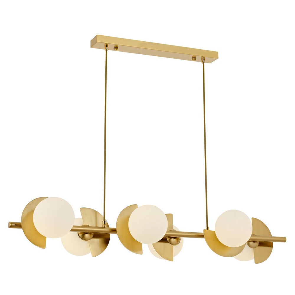 Lustra HubRom, VENUS 5406-7104-52 96x35xHmax100 cm 6xG11 Antiq