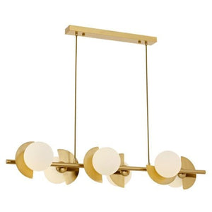 Lustra HubRom, VENUS 5406-7104-52 96x35xHmax100 cm 6xG11 Antiq