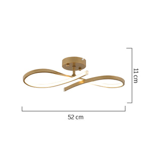 Plafonieara Led HubRom, VETTO Antiq 3843-01-FR 52x11 cm 38 W / Lumina Calda,Rece,Neutra 0