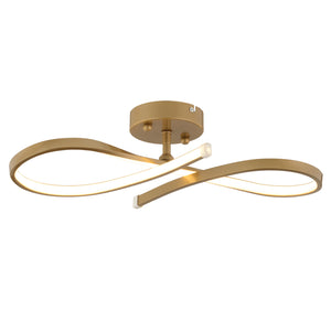 Plafonieara Led HubRom, VETTO Antiq 3843-01-FR 52x11 cm 38 W / Lumina Calda,Rece,Neutra 0