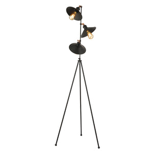 Lampader HubRom, VIOLET 3751-3L-BL 52x152 cm 3xE27-60W Negru